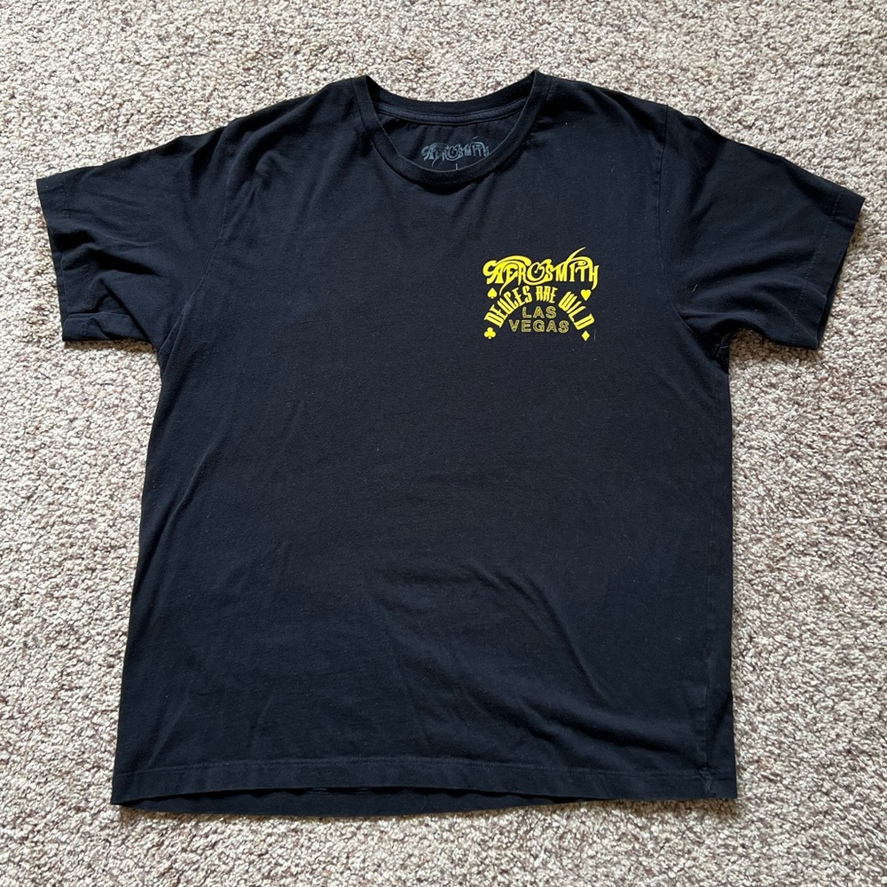 Aerosmith Vegas Residency T Shirt - Mens Large